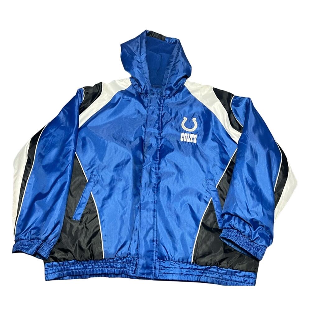 Indianapolis Colts NFL Apparel Quilted Embroidered Jacket Men’s XXL